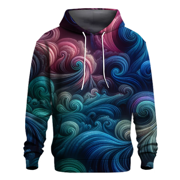Celestial Aurora Tie-Dye Hoodie