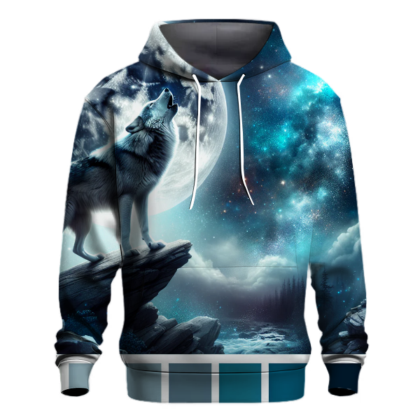 Celestial Wolf Spirit Hoodie