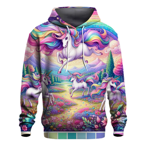 Dreamy Unicorn Paradise Hoodie
