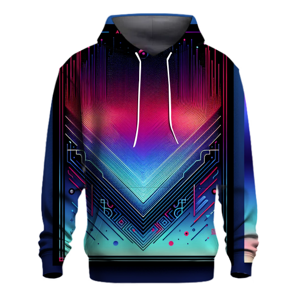 Electric Nights Gradient Hoodie