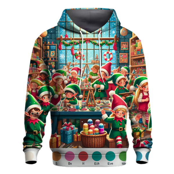 Joyful Elves Workshop Hoodie