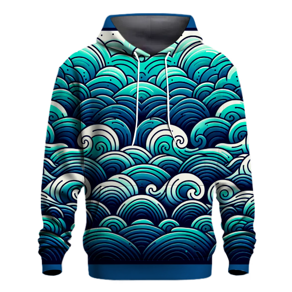 Sea Foam Symphony Hoodie