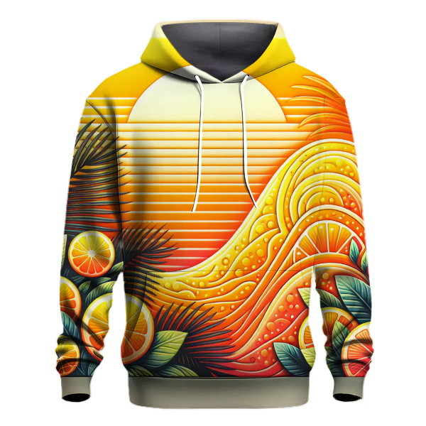 Summer Lemonade Splash Hoodie