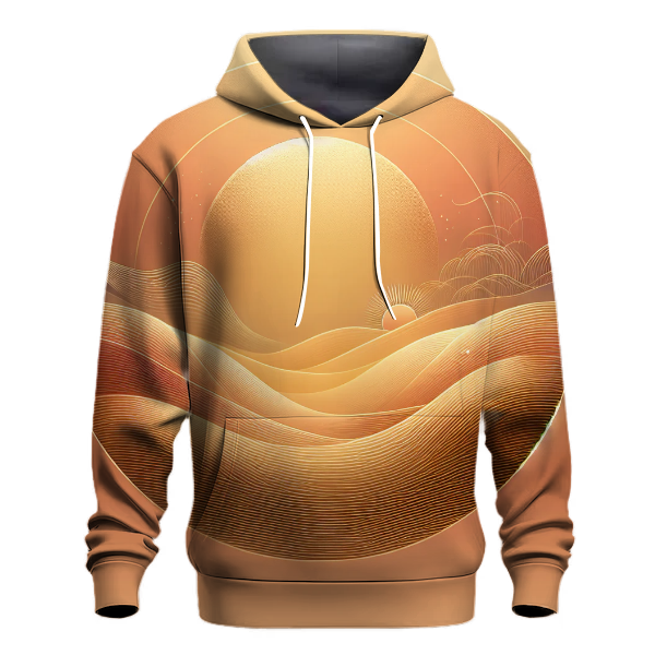 Golden Dusk Delight Hoodie