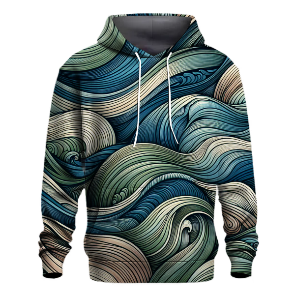 Groovy Wave Symphony Hoodie