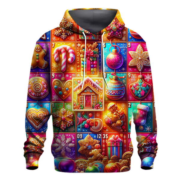 Joyful Holiday Advent Calendar Hoodie