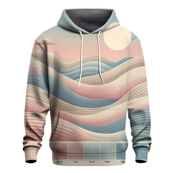 Pastel Sand Dune Hoodie