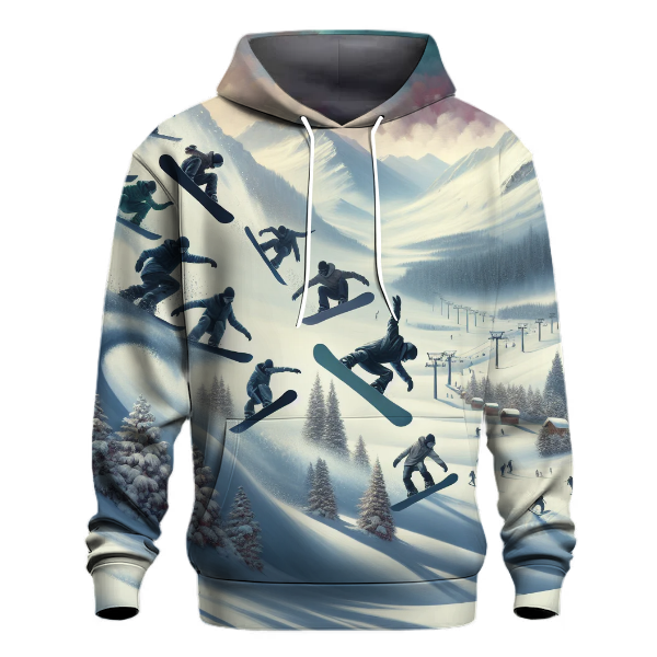 Snowboarding - Alpine Thrill Hoodie