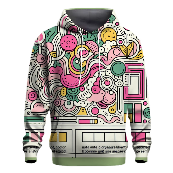 Pastel Pop Art Hoodie