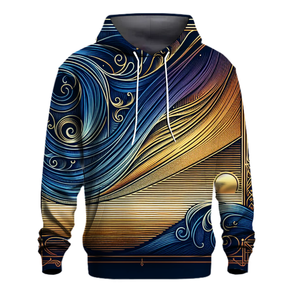 Royal Sunset Gradient Hoodie