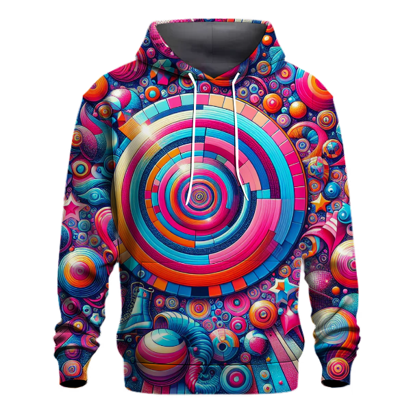 Rainbow Roller Disco Hoodie
