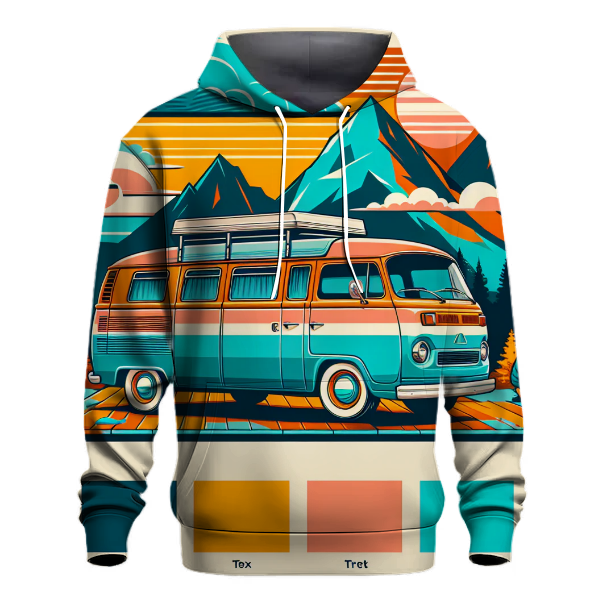 Classic Retro Camper Van Hoodie