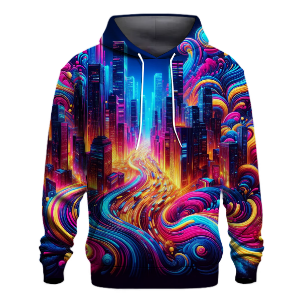 Electric Vibes Tie-dye Hoodie