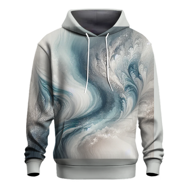 Frosted Glade Tie-Dye Design Hoodie