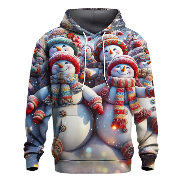 Happy Snowman Parade Hoodie