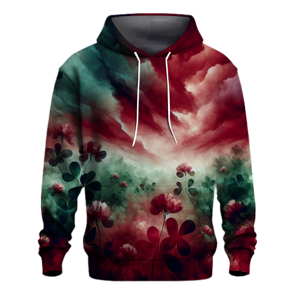 Crimson and Clover Dream Hoodie