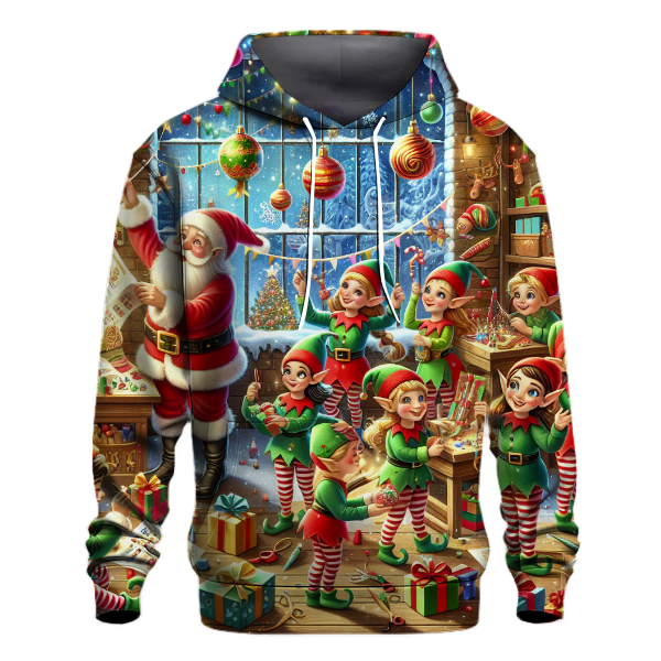 Charming Elf Workshop Hoodie