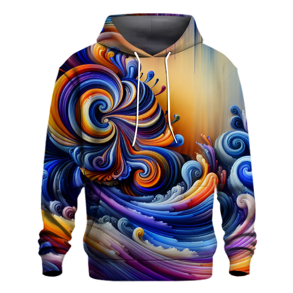 Swirl Art Hoodie