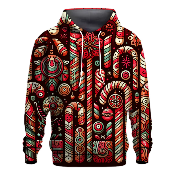Candy Cane Delight Hoodie