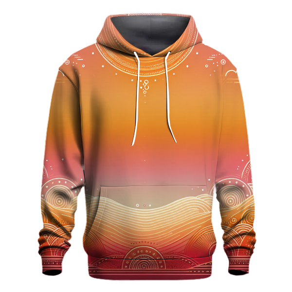 Sunset Dreams Fade Hoodie