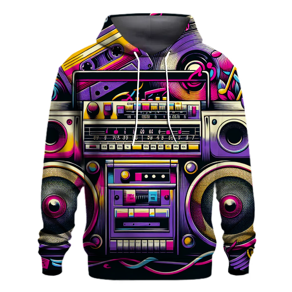 Retro Boombox Hoodie