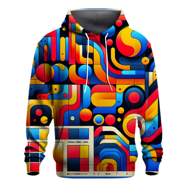 Colorful Abstract Art Hoodie