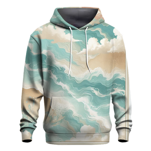Seaside Breeze Tie-Dye Hoodie