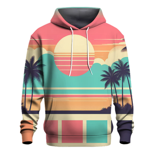Miami Sunset Vibe Hoodie