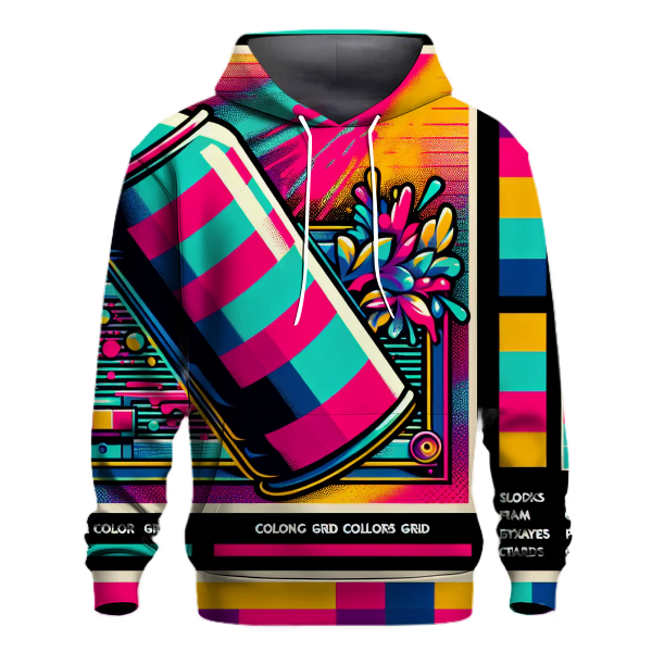 Neon Street Graffiti Hoodie