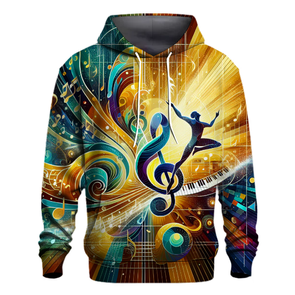 Colorful Soulful Rhythms Hoodie