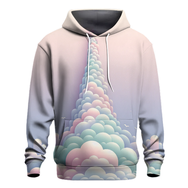 Pastel Dreamscape Gradient Hoodie