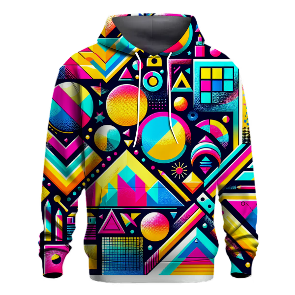 Radical Retro Geometry Hoodie