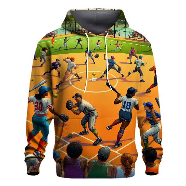Softball - Diamond Darlings Hoodie