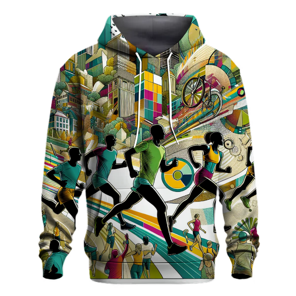 Running the Urban Track Hoodie