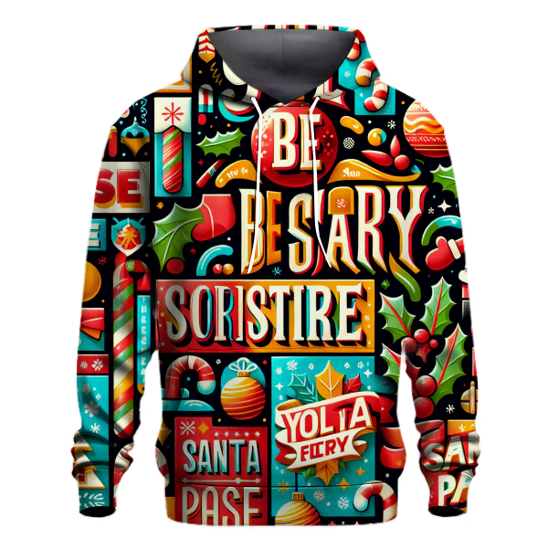 Christmas Puns and Cheer Hoodie