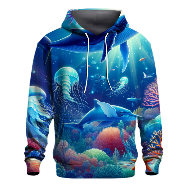 Mystical Ocean Creatures Hoodie