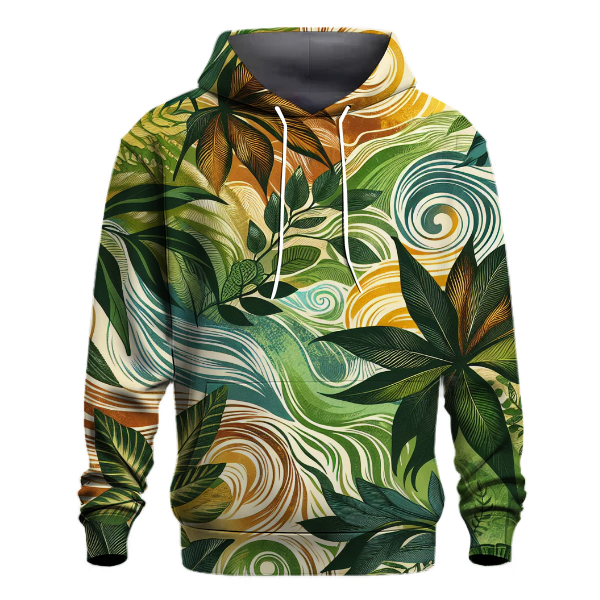Emerald Rainforest Escape Hoodie