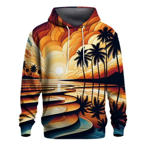 Serene Sunset Escapade Hoodie