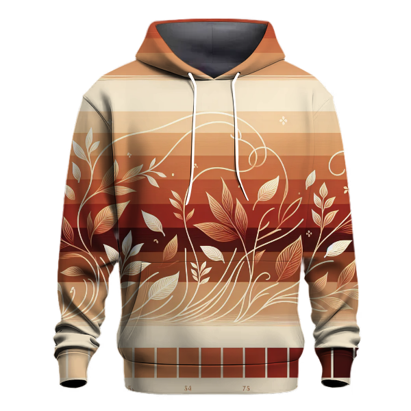 Warm Cinnamon Spice Gradient Hoodie