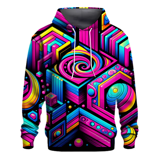 Neon Nostalgia Hoodie