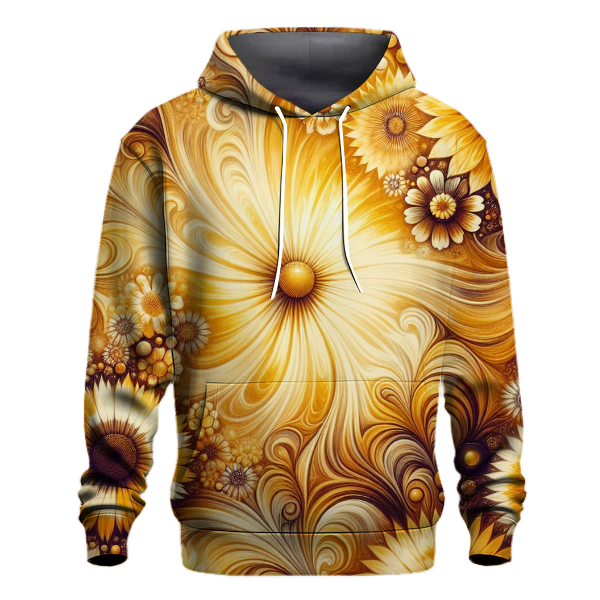 Sunflower Field Escape Hoodie