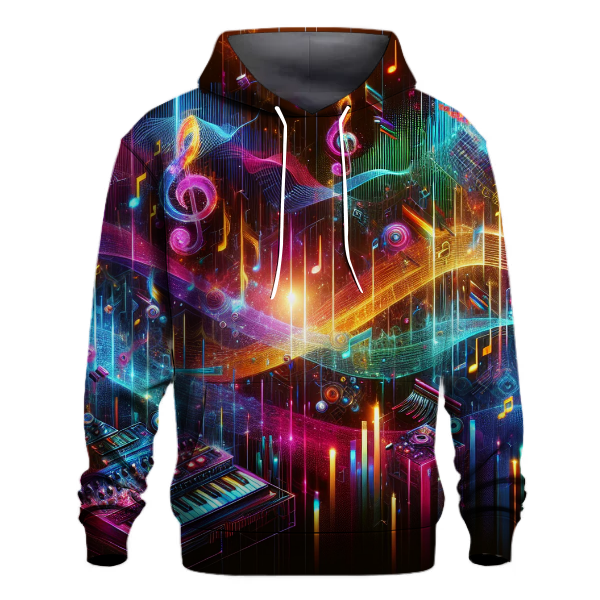 Techno Funk Explosion Hoodie