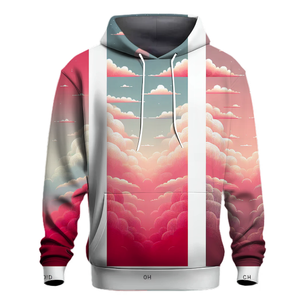 Crimson Evening Hoodie