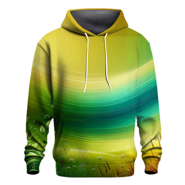 Vibrant Meadow Gradient Hoodie