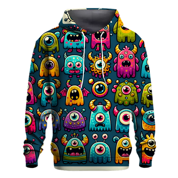 Creepy Cute Monsters Hoodie