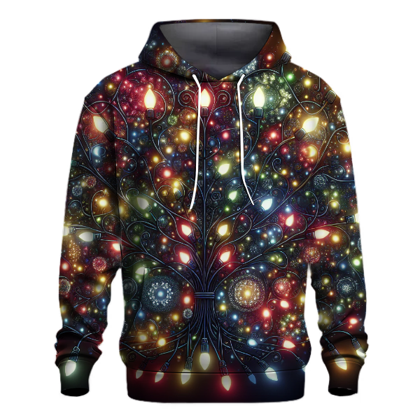 Jolly Christmas Lights Parade Hoodie