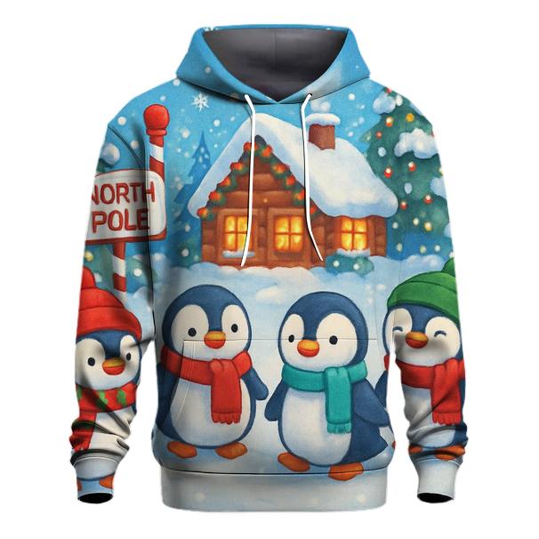North Pole Snowfall Adventure Hoodie