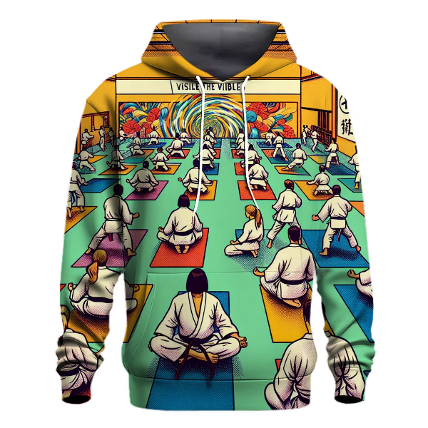 Martial Arts Strength and Focus Hoodie