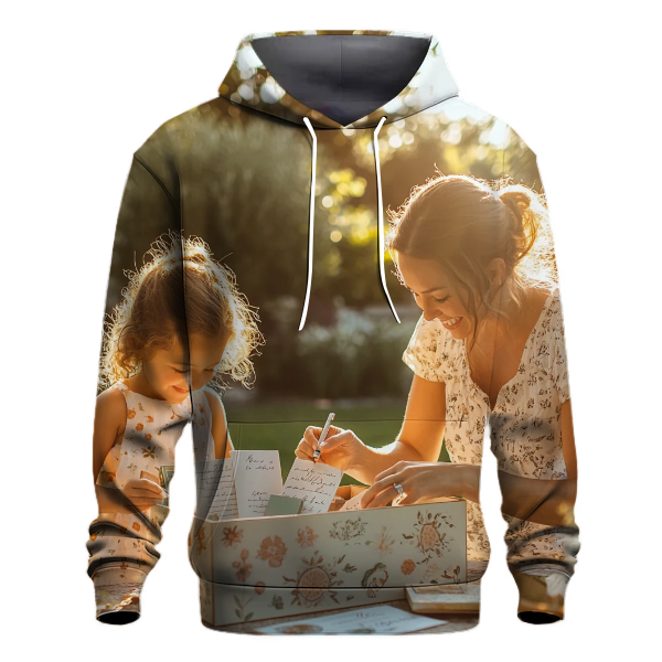 Nostalgic Notes A Time Capsule of Love Hoodie