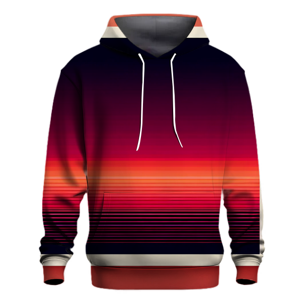 Burning Sunset Horizon Hoodie